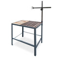 Welding Training Table - table dimensions: w = 600 mm, d = 1,200 mm, h = 800 mm, with drawer