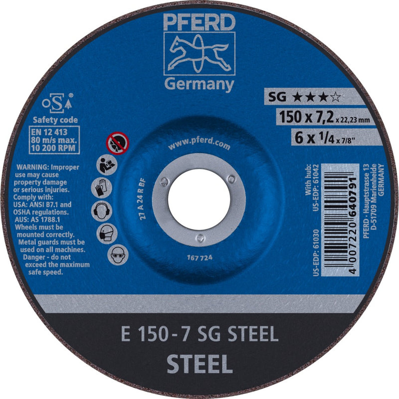 PFERD Navrondeller E 150-7 SG STEEL