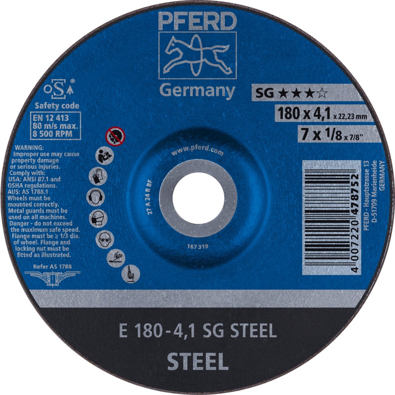 PFERD Navrondeller E 180-4,1 SG STEEL