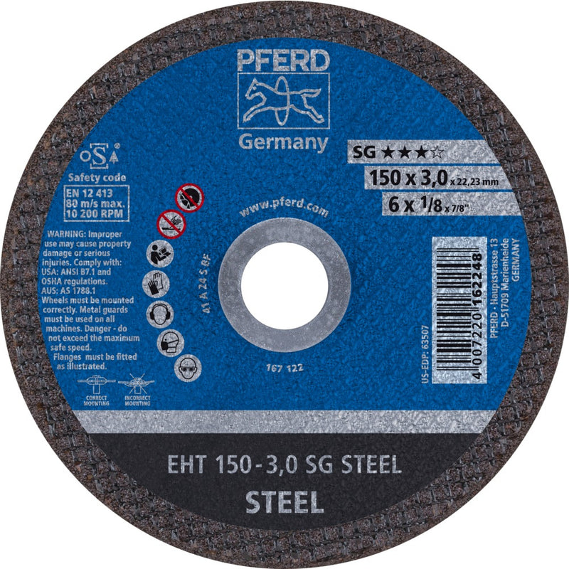 PFERD Kapskivor EHT 150-3,0 SG STEEL