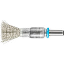 PFERD Ändborstar med skaft, vågig tråd PBU 1010/6 INOX 0,15